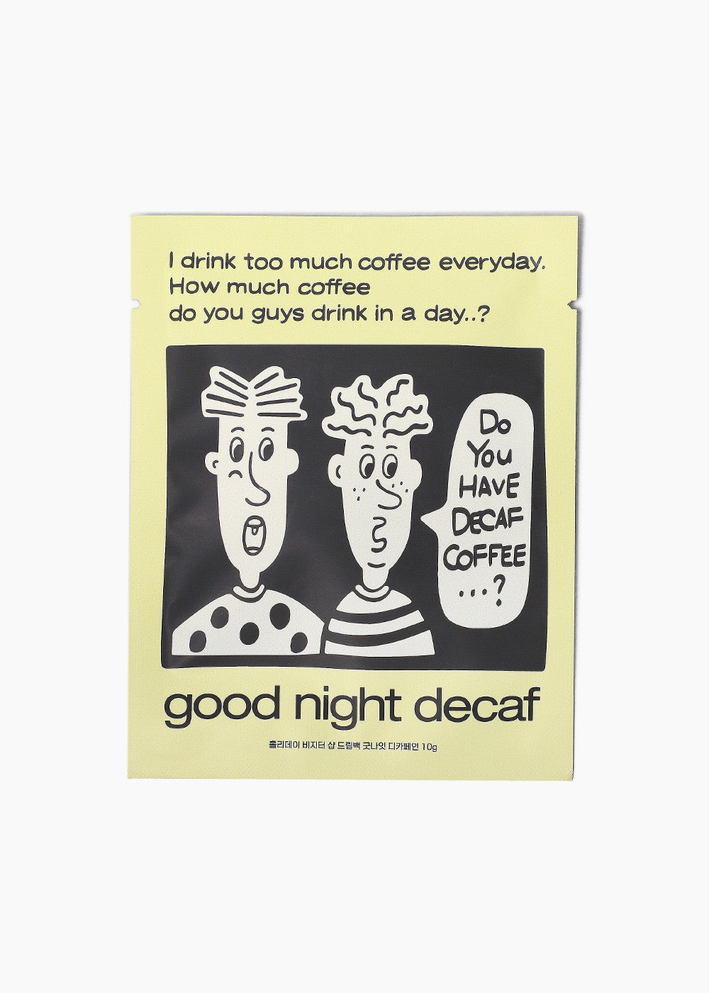 holiday drip bag coffee - good night decaf