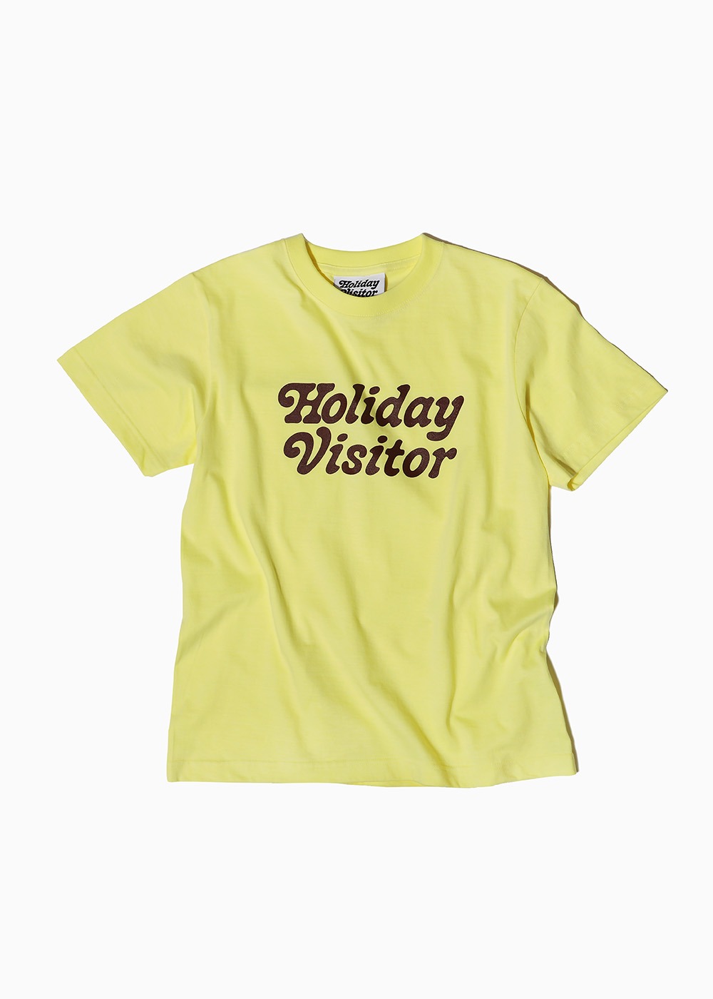 홀비 우먼 티셔츠 - Yellow